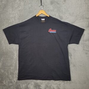 Vintage Camaro By Chevrolet Hanes Beefy-T Mens 2XL Black Embroidered T-Shirt